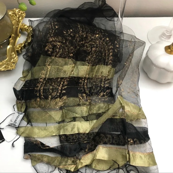 NWT| Silk Sheer Shawl/Scarf - Picture 5 of 8
